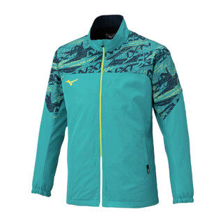 美津浓（MIZUNO）N-XT Breath Thermo Warmer Jacket长袖合身立领夹克 男女 舒适百 天蓝色24 XS
