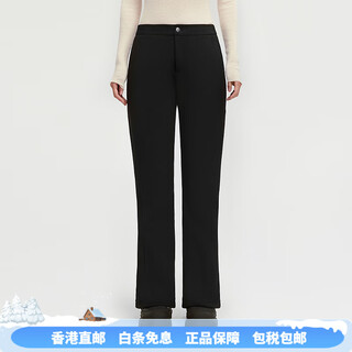 Bosideng 2025 new women's outerwear autumn and winter down pants casual fashion wide leg straight cotton pants b250445106 black 8056 s 160_66a