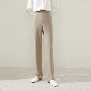 Maimeng mm maimeng 24 spring and summer shopping mall same style elegant and fashionable double-breasted suit jacket/trousers 5f2111371 beige bottoms 5f2151081 s