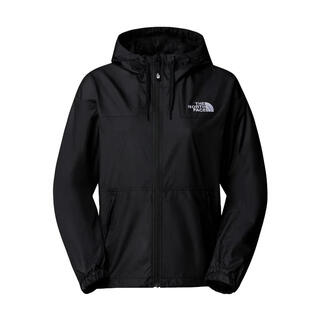 The north face women's jacket windproof lightweight warm outdoor windbreaker hooded long sleeve windproof jacket black one size | l