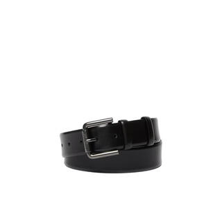 Max mara women's belt waist fixed cowhide black business daily belt simple black m
