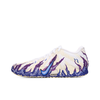 Nikeja 3 morant iii graffiti actual combat shock absorption and wear resistance wrapping sneaker customization white blue purple hf2794-101 (hell's flame) 40