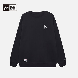 New era2024 early autumn mlb sweater ny print heavy long sleeve trendy basic sports 14385256 black xl