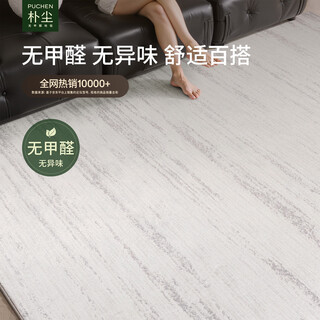 Pu chen moonlight cloud realm formaldehyde free carpet living room high-end light luxury minimalist light luxury 2026 new moonlight cloud realm 200cm*300cm