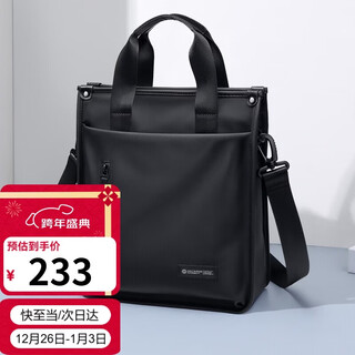 Golf (golf) business briefcase men's handbag 13-inch computer bag multi-compartment office document bag single shoulder crossbody bag