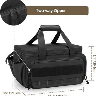 Fantasy heavy duty tool bag men's hand tool storage bag multifunctional work tote bag motorcycle bag black tool bag