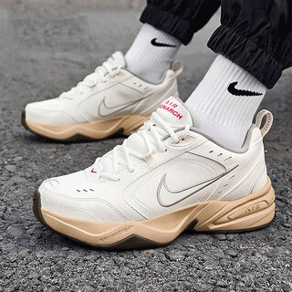 Nike (nike) men's shoes dad shoes air monarch iv sports shoes training running shoes iq9792-112 beige 42