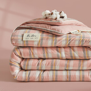 Atour shidai quilt winter quilt 100% xinjiang cotton quilt single dormitory spring and autumn quilt thickened warm cotton quilt core universal for all seasons warm pattern 200*230cm10jin jin equals 0.5 kg