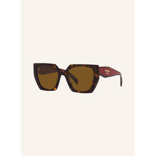 Prada new men's and women's sunglasses, anti-uv, lightweight, polygon pattern, fashionable, slimming, retro, versatile sunglasses for big face, picture color 54