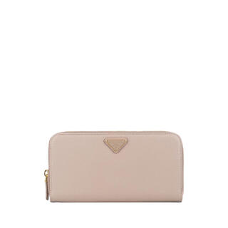 Prada luxury women's wallet beige one size