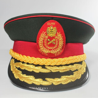 Hkml military hat men's new custom-made foreign mid-to-high-end men's and women's big-brim hat navy sailor's special hat custom-made s (54-56cm)