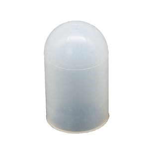 Thread protective sleeve bulk purchase 0.5 high temperature resistant silicone electroplating electrophoresis spray paint bolt cap round tube white translucent for more colors and sizes, please contact customer service