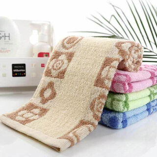 Yusenyi pure cotton household towel customized towel absorbent return gift face wash towel thickened 3 shares gift towel labor protection 80g jacquard xiaojie 3*7