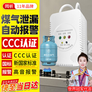 Gangqi jy-tp010 3c certified new national standard gas alarm liquefied petroleum gas alarm flammable liquefied petroleum gas leakage sensor detection hotel kitchen household safety