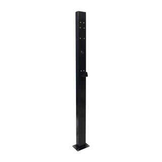 Kaooseen new energy charging pile column charging pile bracket universal bracket thickened base thickened square tube 50x100 black single column style, no hooks, screws