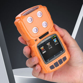 Shantou lincun portable pump-type formaldehyde detector accurately measures air formaldehyde with retractable sampling handle