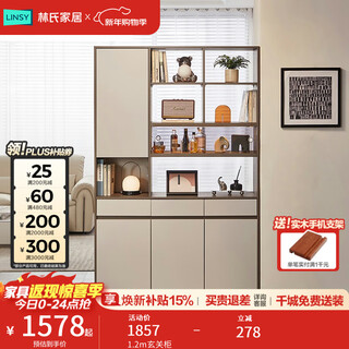 Lin's home entrance cabinet partition cabinet living room 2025 new shoe cabinet storage cabinet integrated front-to-door screen ov1o