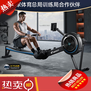 Merrick wind resistance rowing machine, training guarantee for national team athletes, smart home commercial gym machine