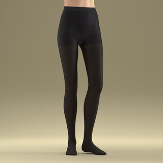 Lovebox stockings for women, spring and autumn thin leg socks, micro-pressure shaping pressure socks, black slimming leggings, korean thin, black 120d, one size fits all