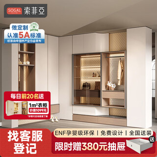 Sophia wardrobe whole house customized master bedroom furniture overall storage wardrobe cloakroom large wardrobe customized home 10 cabinet package price