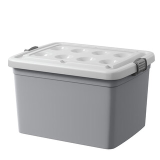 Rsrddy german quality storage box household extra large thickened plastic clothing storage box clothing storage box starry sky gray supermarket tmall inspection quality assurance 130# length 62x width 45 height 38cm spring and summer quilt 4 beds