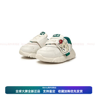 Mlb children's boys and girls infants and toddlers 0-6 years old lightweight comfortable cute sneakers 25 winter new new year gift green 1b4 28 140mm