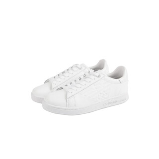 Emporio armani spring and summer men's sports shoes white shoes lightweight low-top casual shoes men's x8x001xcc51 white