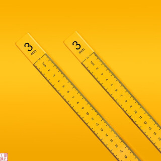 Tuojin rolling scale balance ruler transparent cookie fondant biscuit rolling balancer home baking tool balance balance ruler 2 pack (thickness 3mm)