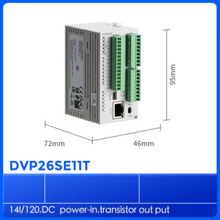 Delta plc dvp10/12/14/20/ss/sa/se/sx/211s/211r/211t/11 dvp26se11t
