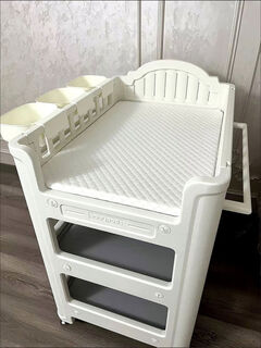 Papahu baby changing table latex pad newborn baby care table latex spine protector latex can be customized size 79*55 latex pad