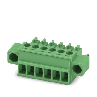 Phoenix pcb plug-in connector mc 1.5/ 6-stf-3.5 - 1847097 50 pieces per pack