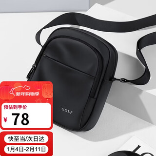 Golf (golf) shoulder bag men's casual crossbody bag men's and women's mobile phone ipadmini bag water-repellent cycling sports small shoulder bag