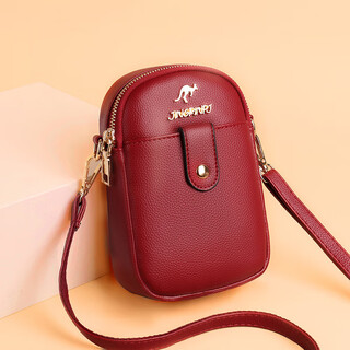 Good and cute women's bag 2025 new mobile phone bag women's mini small shoulder bag single shoulder crossbody bag women's coin purse key bag high appearance red