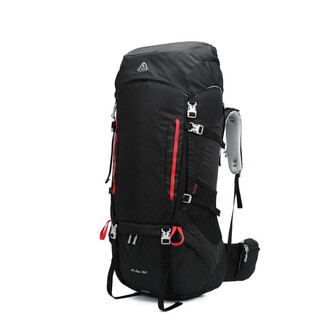 Aione new new new genuine outdoor long-distance travel backpack large capacity mountaineering bag 80l black 80l