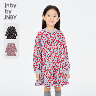 Jnby by jnby new jiangnan buyi children's dress 26 spring girls 1q1g11600 407/blue variegated color 120cm