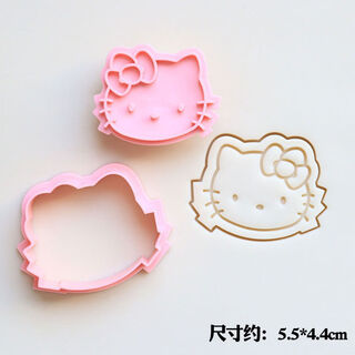 Fantasy mold cake sandwich bread mold embossing mold baking tools kt cat plastic mold