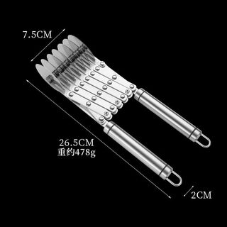 Stainless steel multi-wheel dough stick knife, noodle knife, pizza roller knife, pastry knife, kitchen noodle cutting tool, 7-wheel handle