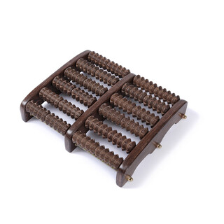 Fantasy chicken wing wood hand massager desktop roller arm rolling massage household massage point rubbing foot rows foot rows (12 rows)