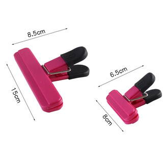 Fantasy sealing clip kitchen food sealing clip tea milk powder bag bag clip large red small red