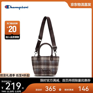 Champion us champion 2025 new crossbody bag for men and women trendy casual fashion shoulder bag 25fwp16 brown brown
