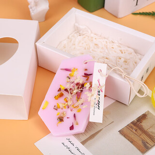 Shantou lincun diamond-shaped wardrobe diffuser tablets deodorizing dried flowers hanging long-lasting fragrance grass/ice cream 5g
