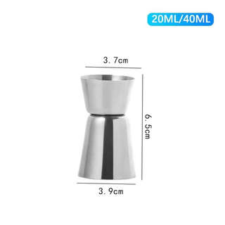 Yusenyi double-headed wine measurer rimless wine measurer ounce cup wineware bar measuring cup ounce cup rimless measuring cup medium