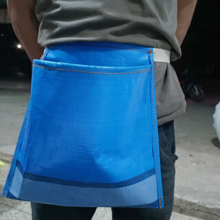 Qinkai's new bagging bag, agricultural picking special bag, fruit bagging artifact, fruit picking bag, thickened tool bag, cloth bag, blue 30x30