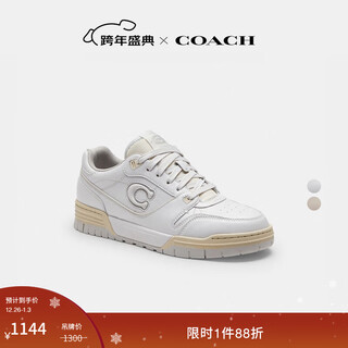 Coach celebrity style women's soho casual shoes bright white 36.5