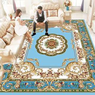Fantasy european style carpet room full bedside floor mat coffee table living room splicing special price home entrance door mat european style 04 100x200 cm
