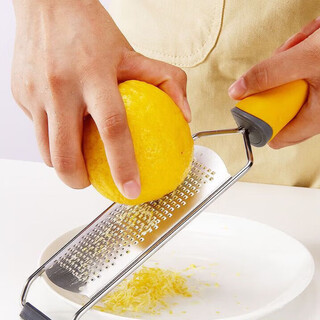 Tuojin extra fine grater cheese chocolate grater ginger grinder baking tools widened cheese lemon grater yellow