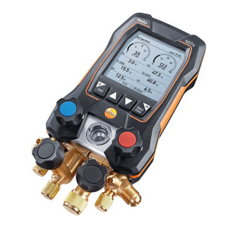 Testo 557s intelligent professional grade digital display refrigerant meter air conditioning refrigeration system heat pump maintenance and inspection