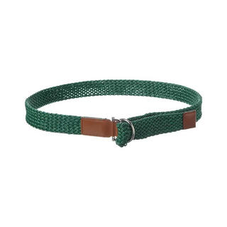 Ferragamo men's belt decorated waist woven leather daily business belt casual green 115 cm