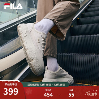 Fila official women's shoes rock rock shoes canvas shoes yang mi's same style summer new fashion casual shoes foam white-wg 36