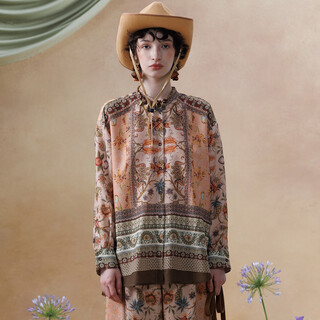 Wancaoyi (wancaoyi) 2026 spring new shirt c10301511 light orange l